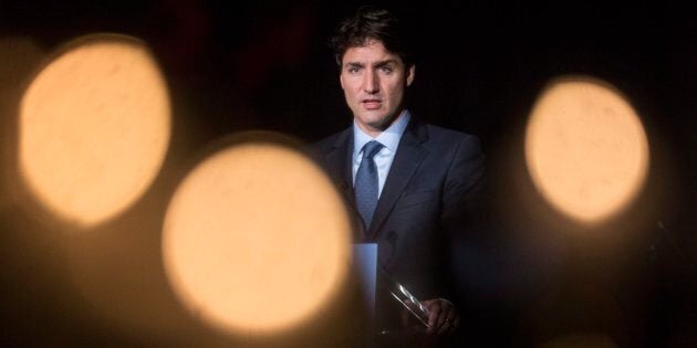 Prime Minister Justin Trudeau attends the UJA Federation of Greater Toronto International Leadership Reunion at Toronto's Royal Ontario Museum on Oct. 18, 2017.