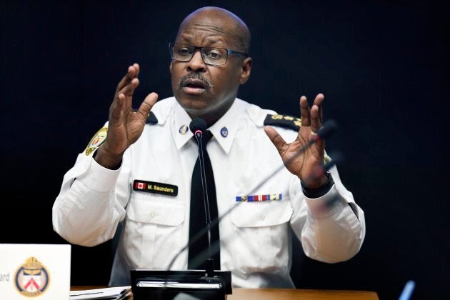 Toronto Police Chief Mark Saunders.