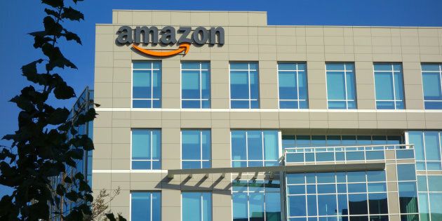 An Amazon corporate office building in Sunnyvale, Calif. Amazon says it has received 238 proposals from cities and regions across North America vying to host the company's second headquarters.