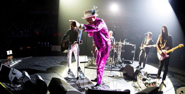 The Tragically Hip performs in Victoria on July 22, 2016.
