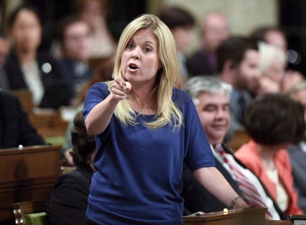 Conservative MP Michelle Rempel asks a question in the House of Commons on June 7, 2016.