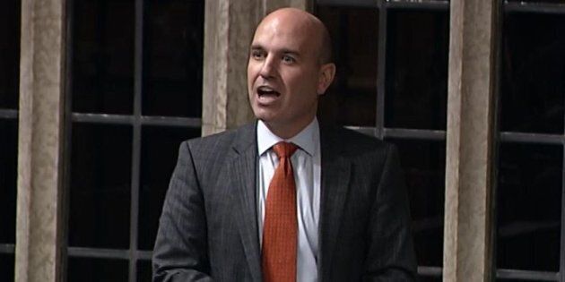 Nathan Cullen speaks in the House of Commons on Oct. 26, 2017.