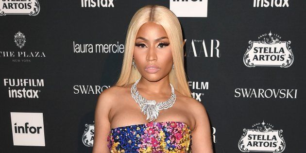 Nicki Minaj attends Harper's BAZAAR Celebration of 'ICONS By Carine Roitfeld' on Sept. 8, 2017 in New York City.