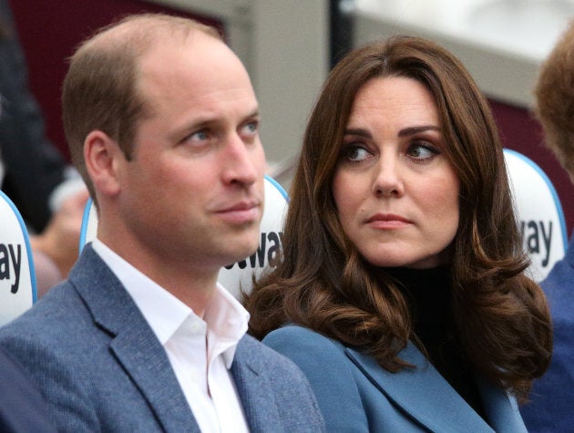 Prince William and the Duchess of Cambridge.