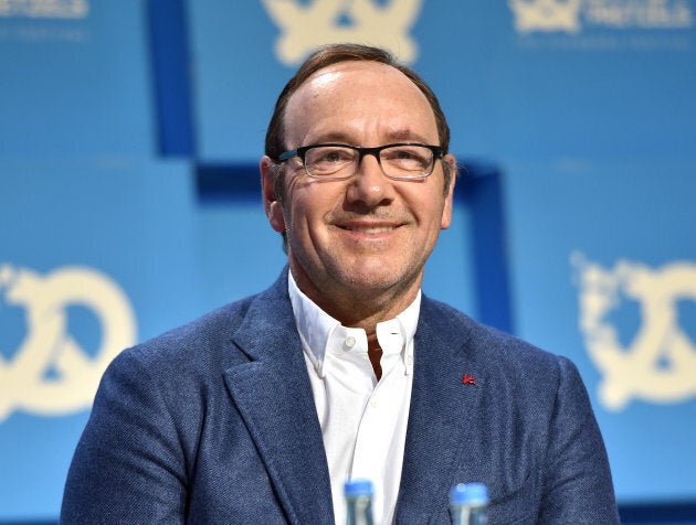 Kevin Spacey during the 'Bits & Pretzels Founders Festival' at ICM Munich on September 24, 2017.