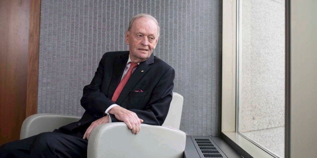 Former prime minister Jean Chretien is seen in Ottawa on March 7,