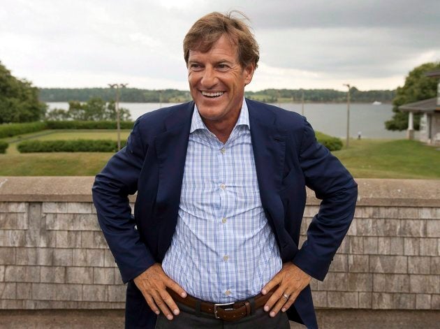 Stephen Bronfman attends the Liberal party's caucus retreat in Georgetown, P.E.I. on Aug. 28,