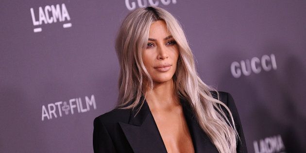 Kim Kardashian attends the 2017 LACMA Art + Film gala in Nov. 2017 in Los Angeles, California.
