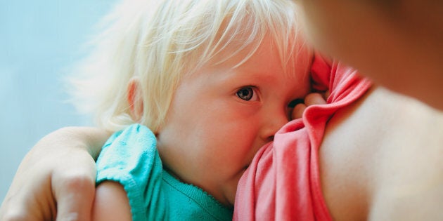 Up Close On Nude Beach Sex - This Mom's Nude Breastfeeding Pic Is Anything But Sexual ...