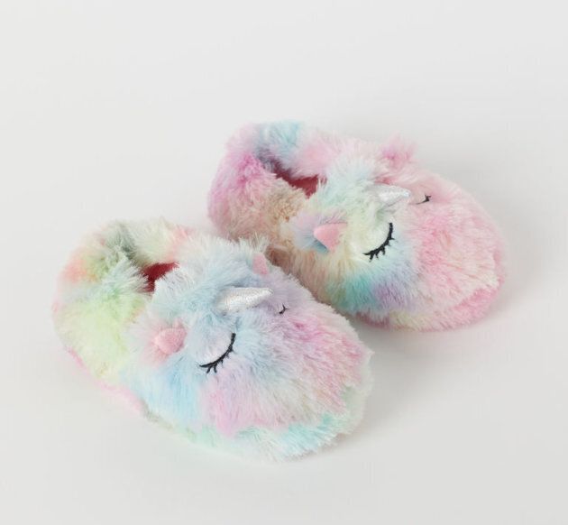 Soft pile slippers from H&M