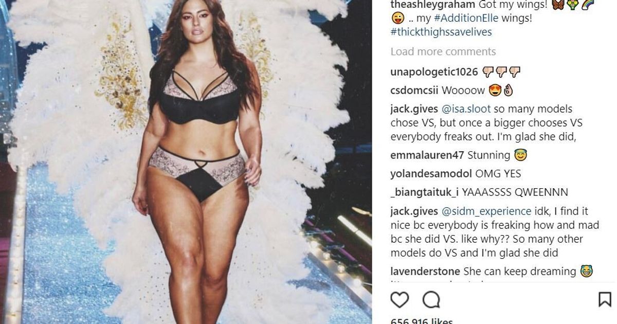 Ashley Graham Throws Shade At Victoria's Secret And We Love Her For It