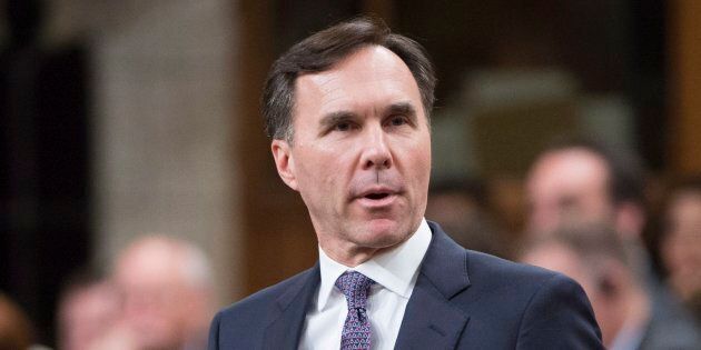Minister of Finance Bill Morneau responds to a question during Question Period in the House of Commons, Wednesday, Nov. 29, 2017 in Ottawa.