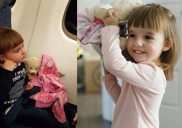 Carolyn Martin says that her daughter, Lennon, has become especially attached to her teddy bear recently.