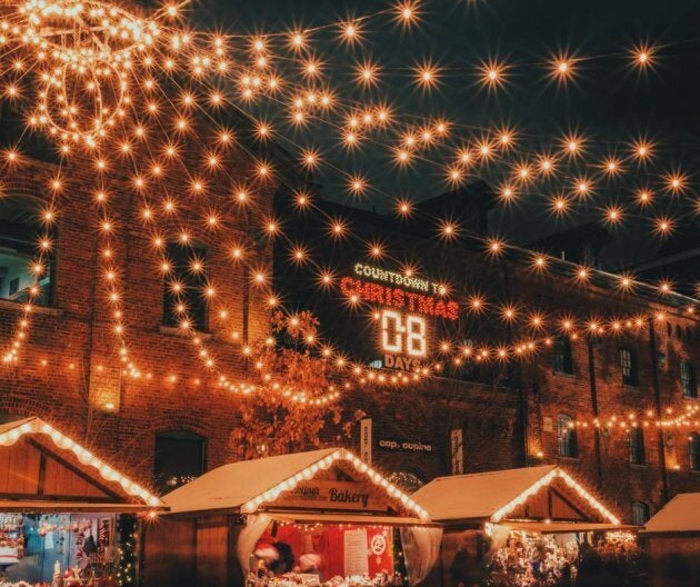 The Distillery District's Toronto Christmas Market.