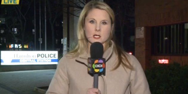Hamilton, Ont. reporter Britt Dixon was harassed with the same vulgar phrase by three different men last week.