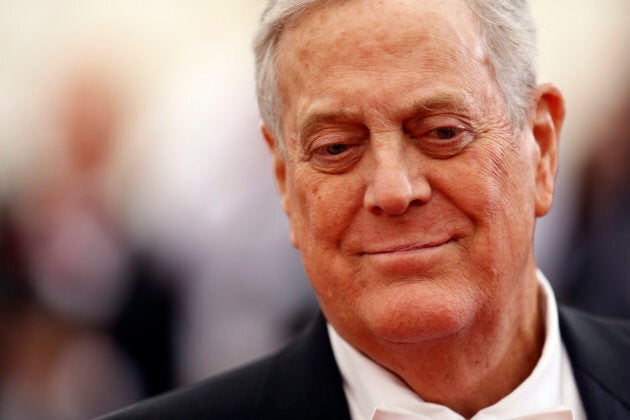 Businessman David Koch.