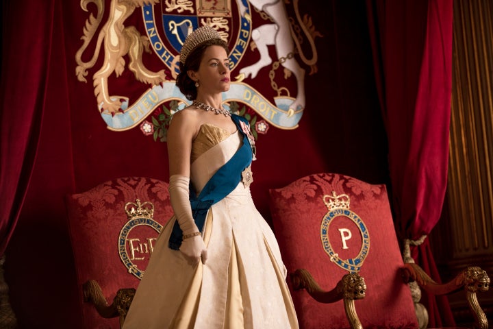 Claire Foy as Queen Elizabeth II in "The Crown" season two.