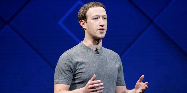 Facebook Founder and CEO Mark Zuckerberg speaks on stage during the annual Facebook F8 developers conference in San Jose, California, U.S., April 18. Facebook is launching artificial intelligence that will scan posts to predict and prevent suicide among users, and to take down posts linked to terrorism.