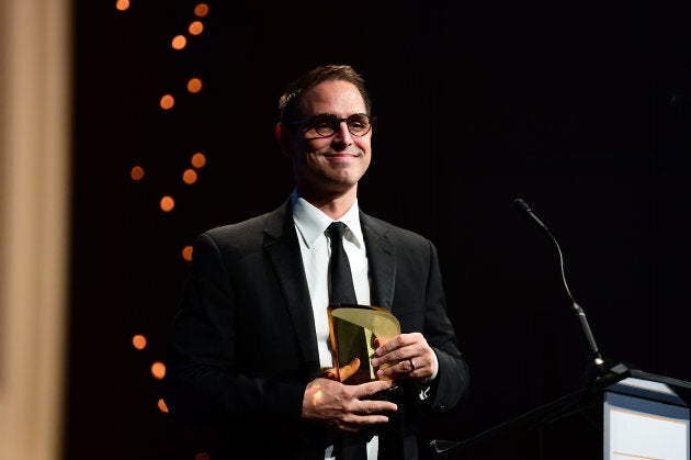 Greg Berlanti speaks onstage during the 6th Annual Australians in Film Award & Benefit Dinner at NeueHouse Hollywood on Oct. 18, 2017 in Los Angeles.