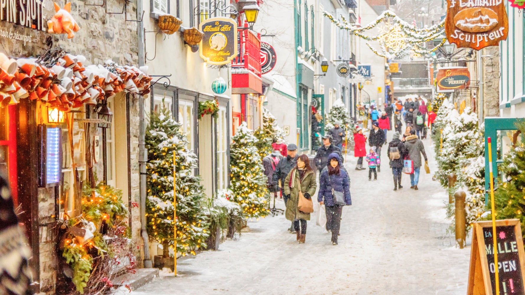 Winter Christmas Destinations - Canada