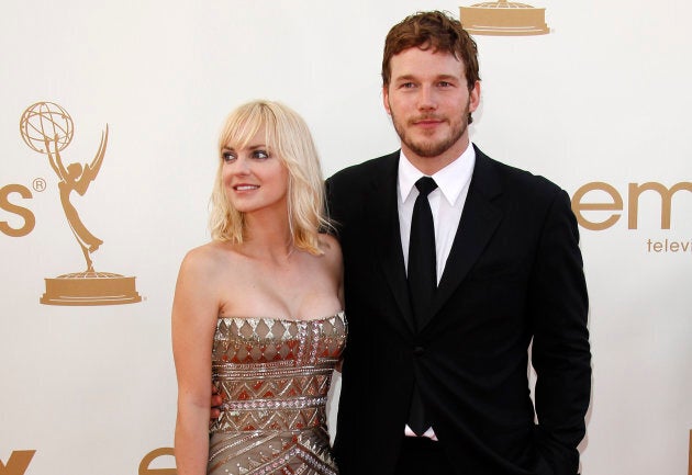 Anna Farris and Chris Pratt in 2011. The couple recently divorced.