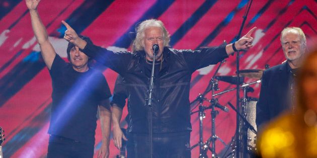 Randy Bachman closes the show during the Invictus Games in Toronto on Sept. 30, 2017.