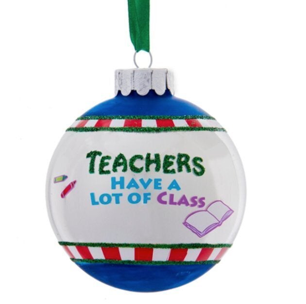 Teacher ornament from Walmart