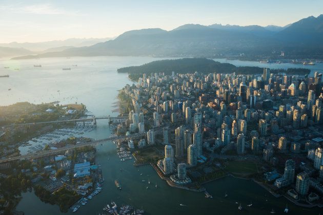 Aerial Image of Vancouver, B.C.