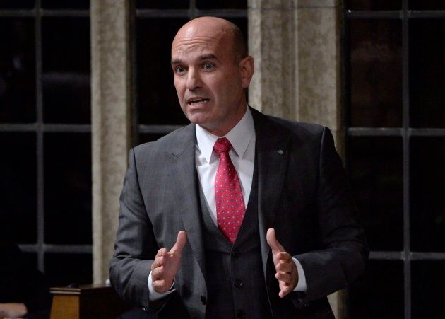 NDP MP Nathan Cullen rises during question period in the House of Commons in Ottawa as pictured on Oct.25, 2017.