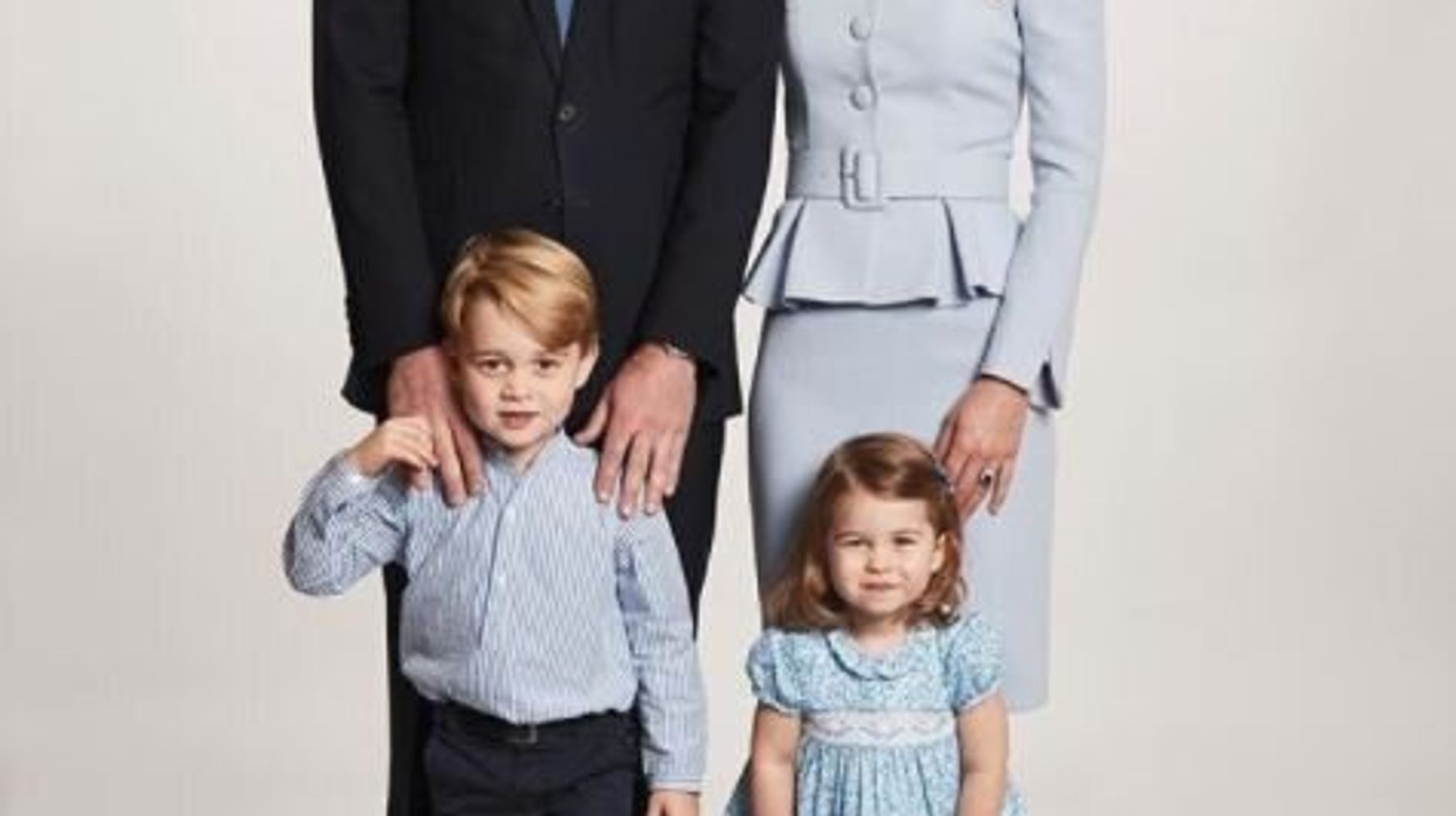 Duke And Duchess Of Cambridge Release New Family Portrait For Christmas