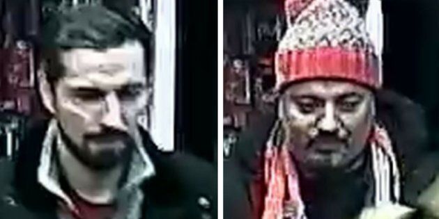 Police in Toronto say these two men are responsible for an assault on Dec. 9.