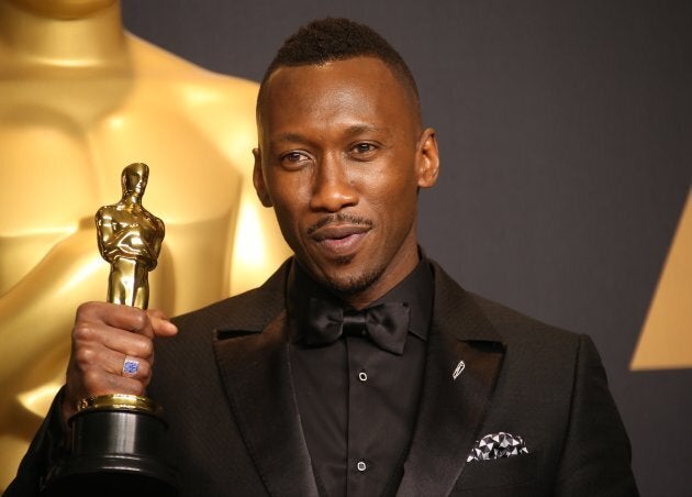 Mahershala Ali, winner of the award for Actor in a Supporting Role for "Moonlight," at the 89th Annual Academy Awards on Feb. 26, 2017.