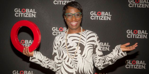 Canadian Member of Parliament Celina Caesar-Chavannes arrives at the Education In The Spotlight at Global Citizen and Global Partnership for Education Event at the Chateau Laurier on Feb. 8, 2017 in Ottawa.