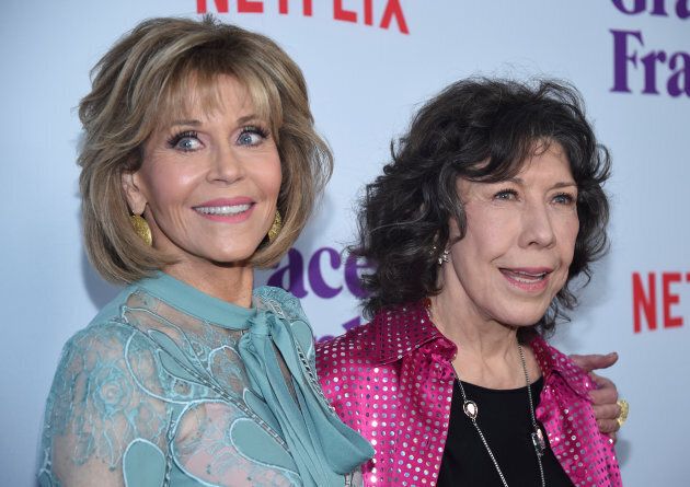 Jane Fonda and Lily Tomlin of "Grace and Frankie."