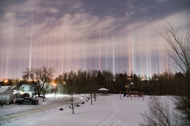 Melanson snapped this pic at 12:01 a.m. on Dec. 30, right before heading to bed.