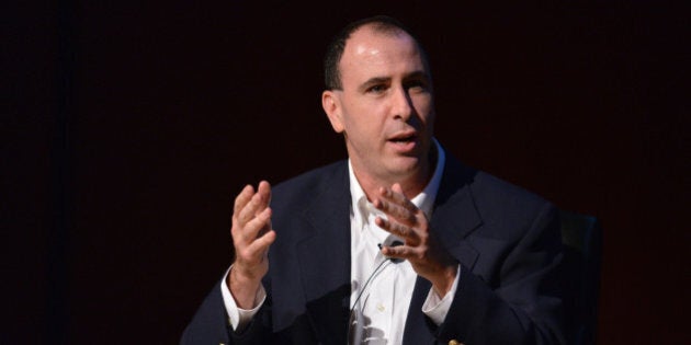 NEW YORK, NY - OCTOBER 18: Daily Columnist at nymag.com Jonathan Chait speaks during the Coming Republican Crack-Up Panel at New York Magazine's Election Issue event at the Morgan Library & Museum on October 18, 2012 in New York City. (Photo by Bryan Bedder/Getty Images for New York Magazine)