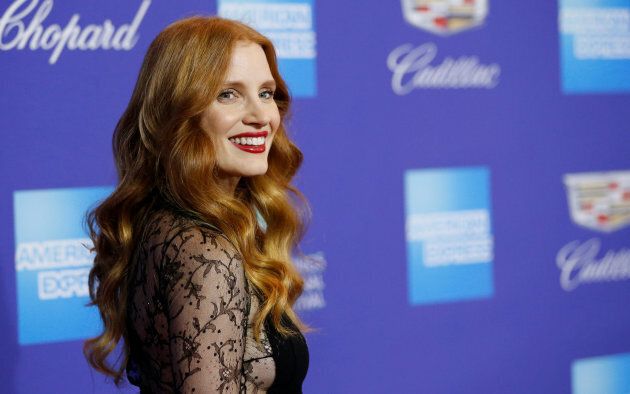 Jessica Chastain at the 29th Annual Palm Springs International Film Festival Awards Gala.