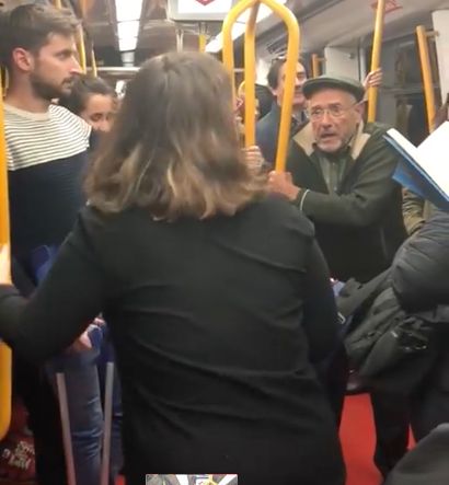 La extraña situación grabada en el Metro de Madrid que lleva 10 millones de