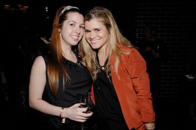 Haleigh Breest and Jessica Janik attend THE CINEMA SOCIETY with AMBROSI ABRIANNA on April 30, 2010 in New York City.