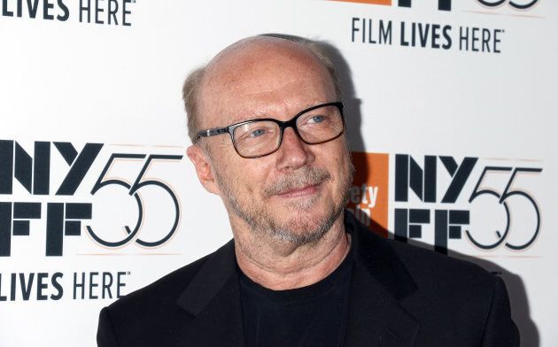 Writer/director Paul Haggis attends the 55th New York Film Festival on Oct. 5, 2017.