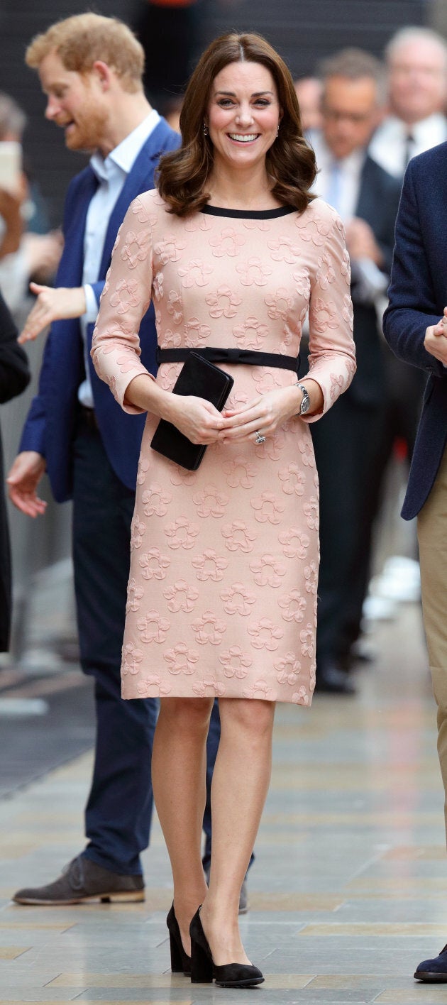 Catherine, Duchess of Cambridge attends the Charities Forum Event at Paddington Station on Oct. 16, 2017.