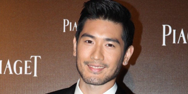 HONGKONG,CHINA - OCTOBER 24:Actor Godfrey Gao attends Piaget banquet at Peninsula Hotel on Thursday October 24,2013 in Hong Kong,China.(Photo by TPG/Getty Images)