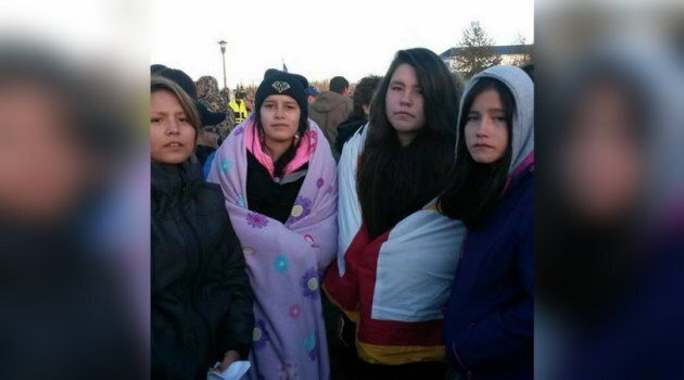 Four Cree teenage girls from Pimicikamak, Cherish Blacksmith, Theodra Thomas, Athena Gamblin and Bethany Ross, managed to open the door to Jenpeg Generating Station in 2014, kicking off a six-week occupation.