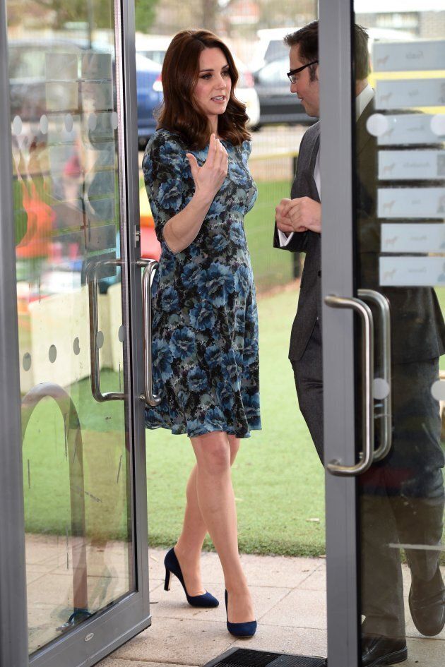 The duchess during her visit to the Reach Academy Feltham.