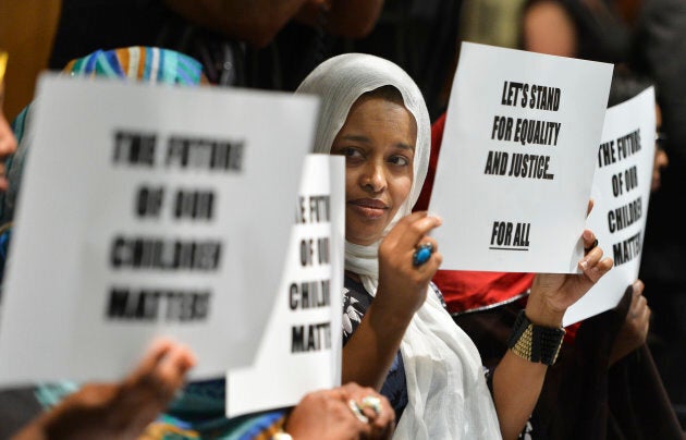 A number of members of the Somali community were at the first meeting to protest the perceived lack of support for Somali children in Toronto.