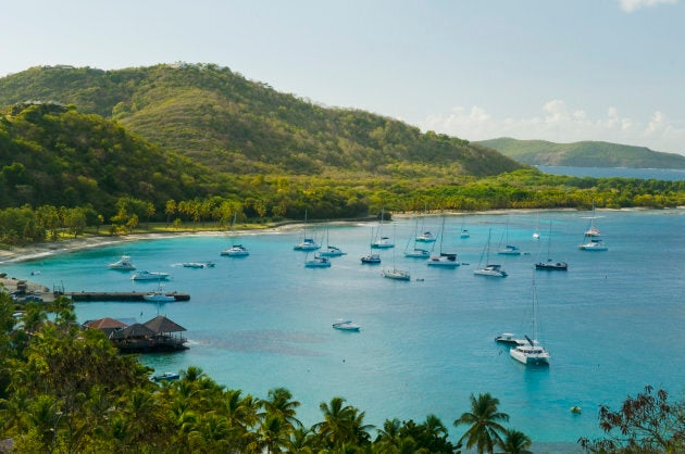 Britannia Bay, Mustique.