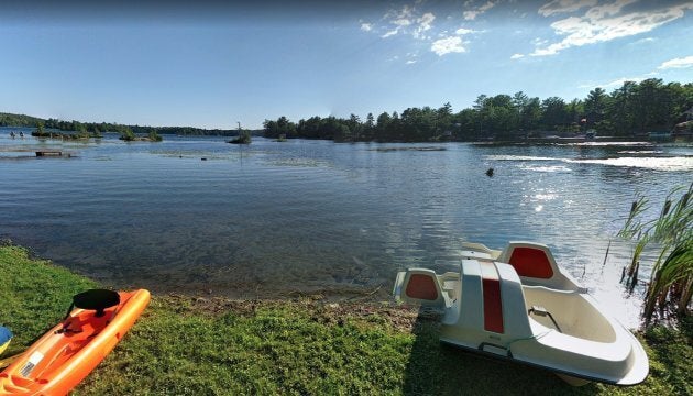 The view from a home on Big Bald Lake, near Buckhorn, Ont.