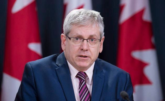 NDP Member of Parliament Charlie Angus speaks during a news conference in Ottawa on Jan. 15, 2018.