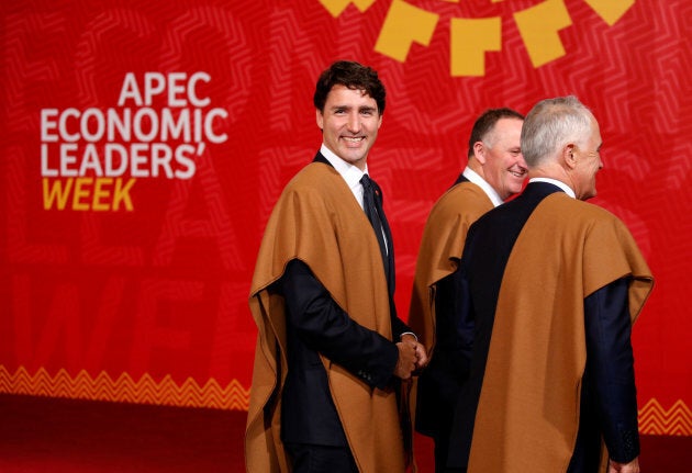 Prime Minister Justin Trudeau at the APEC Summit in Lima, Peru, on Nov. 20, 2016.