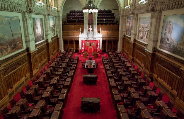 File photo of the Senate of Canada is seen on Parliament Hill in Ottawa.